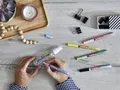 Marker olejowy "751", jasnoniebieski, 1-2mm, EDDING
